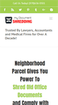 Mobile Screenshot of mydocumentshredding.com